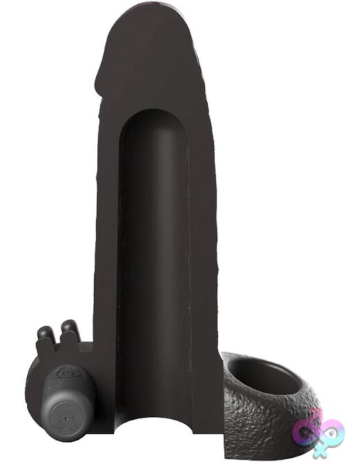 Fantasy X-Tensions Vibrating Real Feel 2&Quot; Extension Black - Image 3