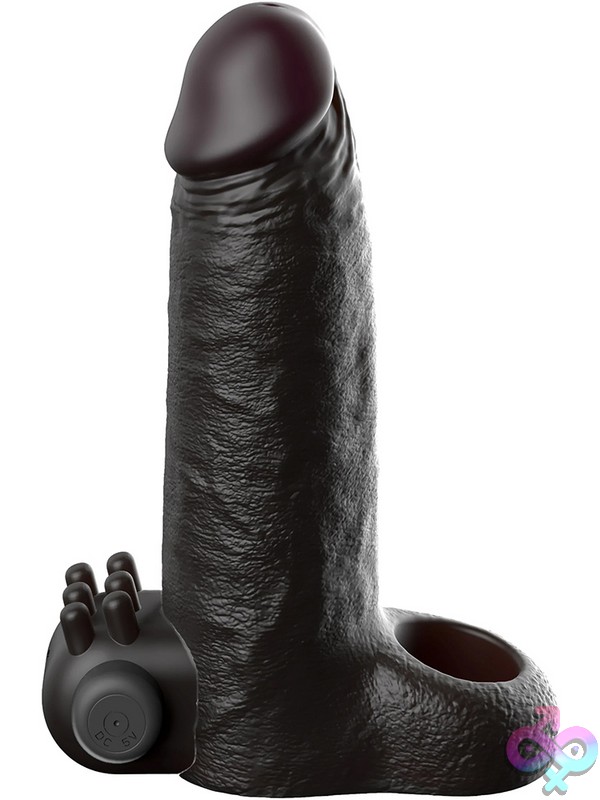 Discreet-Toys-Fantasy-X-Tensions-Vibrating-Real-Feel-2-Extension-Black-Nu-Pd4176-23 Black Vibrating Penis Extension Fantasy X-Tensions Real Feel 2 Inch By Pipedream
