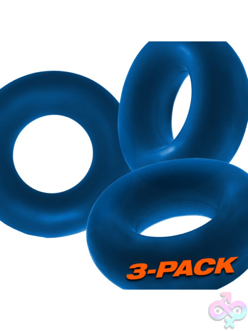 Fat Willy 3-Pack Jumbo C-Rings for Couples