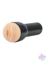 Feel Stroker by Kiiroo – Realistic Silicone Masturbator in Black - Image 2