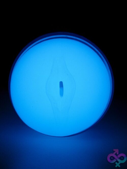 Feelglow Glow-In-The-Dark Stroker – Clear - Image 3