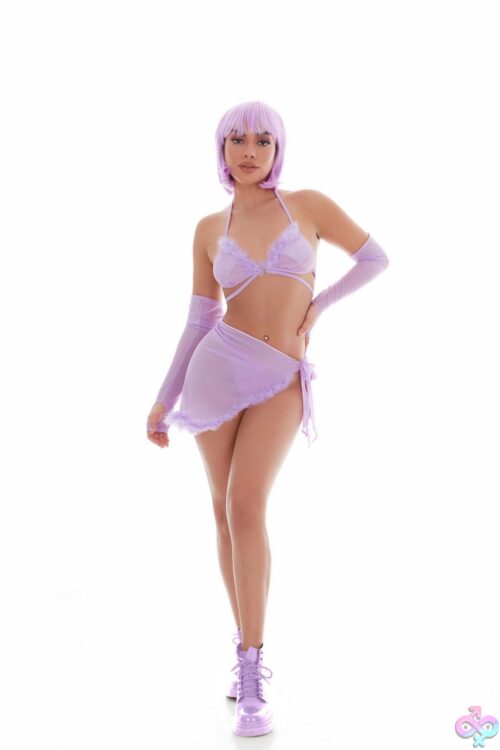 Feeling Fuzzy 5Pc Set - Medium/Large Lilac - Image 2