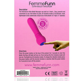 Femme Funn Sex Toys - Ultra Bullet - Pink