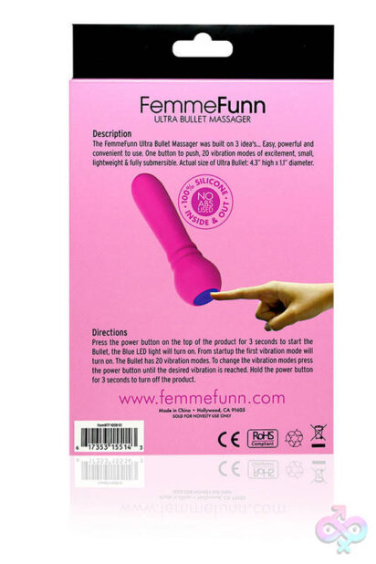 Femme Funn Sex Toys - Ultra Bullet - Pink