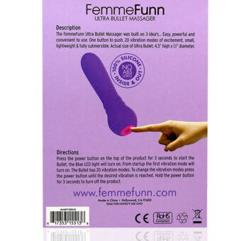 Femme Funn Sex Toys - Ultra Bullet - Purple