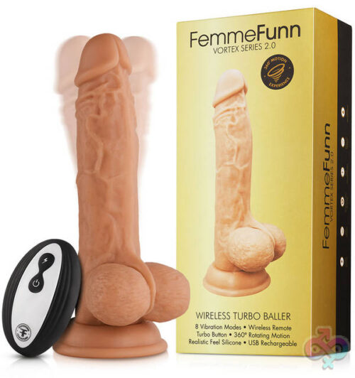 Femme Funn Sex Toys - Wireless Turbo Baller 2.0 - Nude