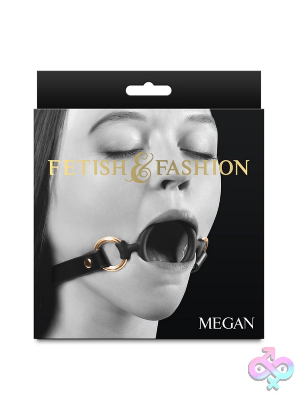 Discreet-Toys-Fetish-Fashion-Megan-Black-Alternate-Package-Nu-Nsn-1801-33Ap Fetish &Amp;Amp; Fashion Megan Adjustable Ball Gag In Black With Nickel-Free Metal Hardware By Ns Novelties