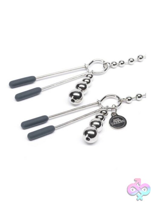 At My Mercy Beaded Chain Nipple Clamps - Image 3