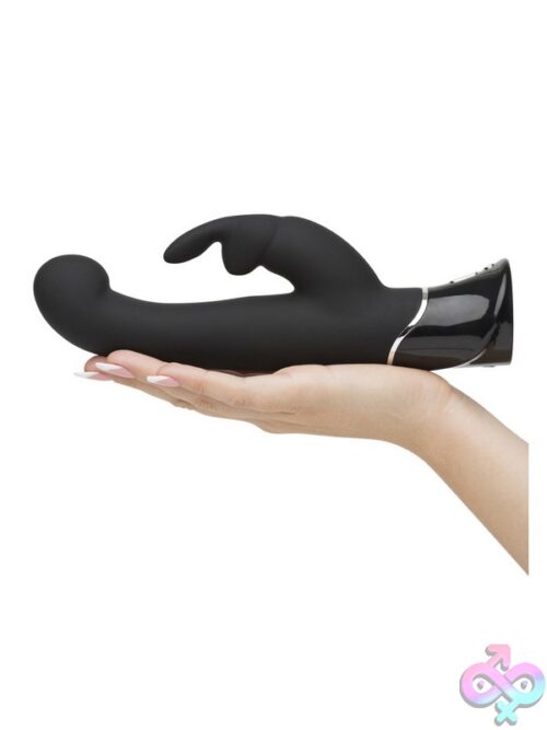 Fifty Shades Greedy Girl Rechargeable G-Spot Rabbit Vibrator – Black - Image 3