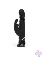 Fifty Shades of Grey Greedy Girl Rechargeable Thrusting G-Spot Rabbit Vibrator – Black - Image 2