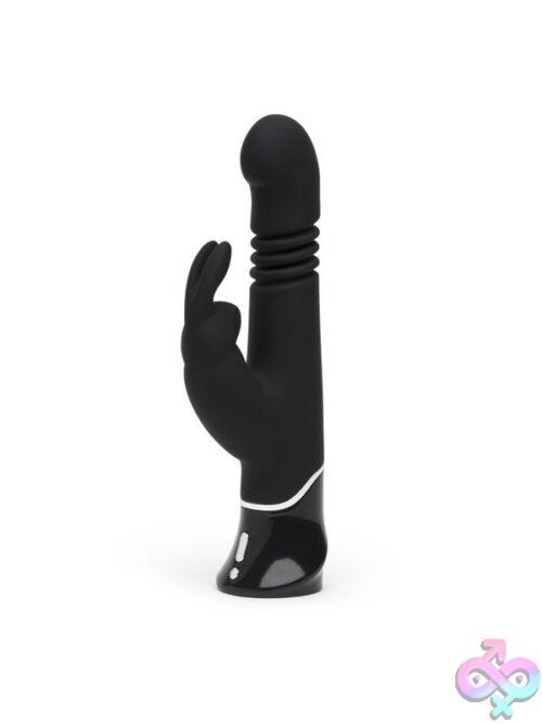 Fifty Shades Of Grey Greedy Girl Rechargeable Thrusting G-Spot Rabbit Vibrator – Black - Image 2