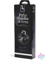 Black silicone remote control love egg couples vibe by Fifty Shades of Grey