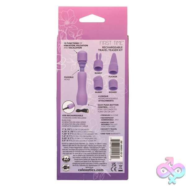 Discreet-Toys-First-Time-Rechargeable-Travel-Teaser-Kit-Purple-Se0003123 First Time Rechargeable Travel Teaser Kit - Purple - Image 1