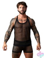 Fishnet 2.0 Stretch Tank Top by Male Power
