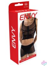 Fishnet Armor 2 Piece Set - Os - Black