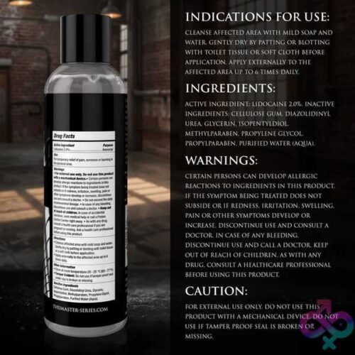 Fisting Lubricant 8Oz - Clear - Image 3