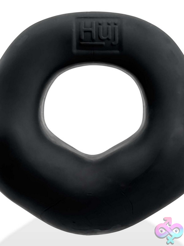 Discreet-Toys-Fit-Bulge-Black-Fog-Nu-Huj-153-Bfg Padded Cock Ring Bulge Fit Bulge By Oxballs In Black And Clear