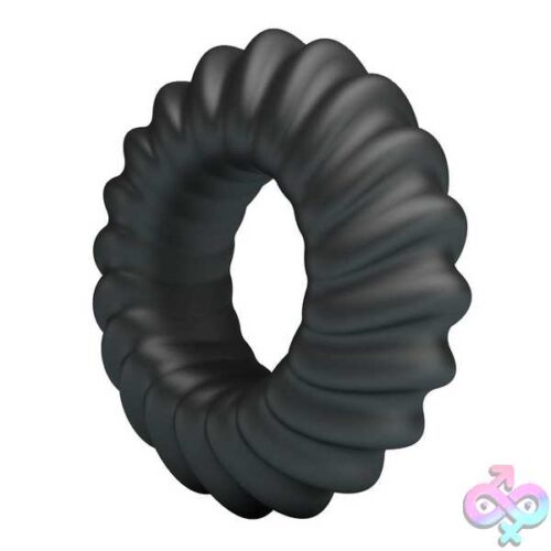 Fitz - Cockring Super Soft Silicone - Black - Image 2