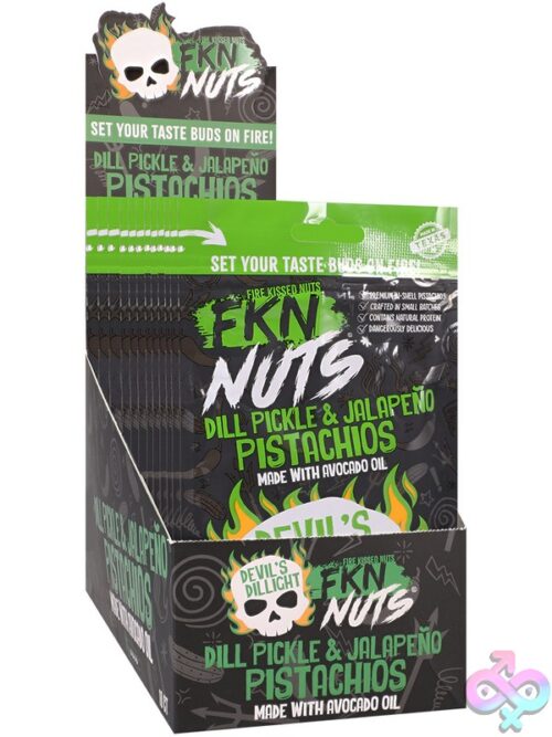 Fkn Nuts Dill Pickle &Amp; Jalapeno Pistachios 3 Oz. 10Pk Display - Image 2