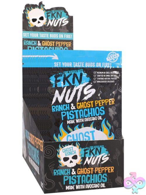 Fkn Nuts Ranch &Amp; Ghost Pepper Pistachios 3 Oz. 10Pk Display - Image 2