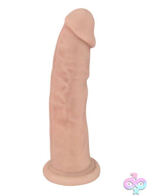 Fleshstixxx 7&Quot; Bendable Silicone Dildo – Beige - Image 2