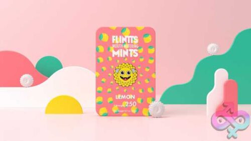Flintts Mouth Watering Mints Lemon - F-Strength 250 - Image 3