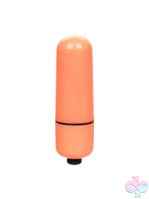Orange Bullet Vibrator 3-Speed Foil Pack By Calexotics — Compact Vibrating Bullet Se8000551