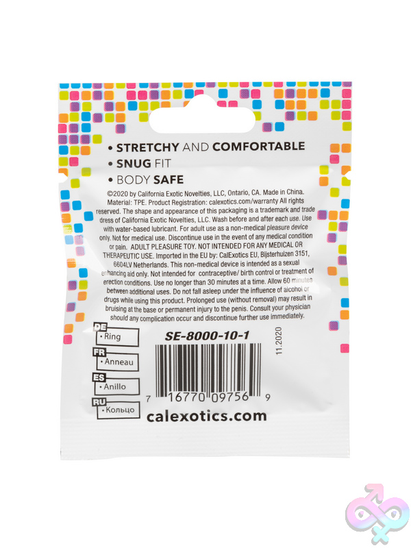 CalExotics Sex Toys - Foil Pack Ring Foil Pack Ring for Couples