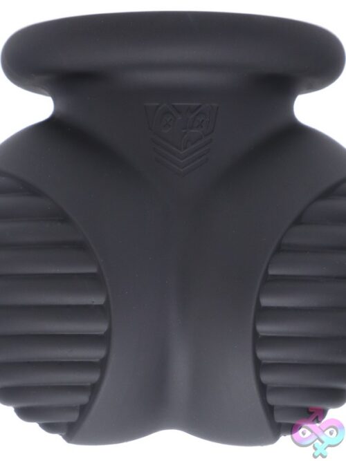 Ball Bunker Silicone Ball Stretcher – Black - Image 2