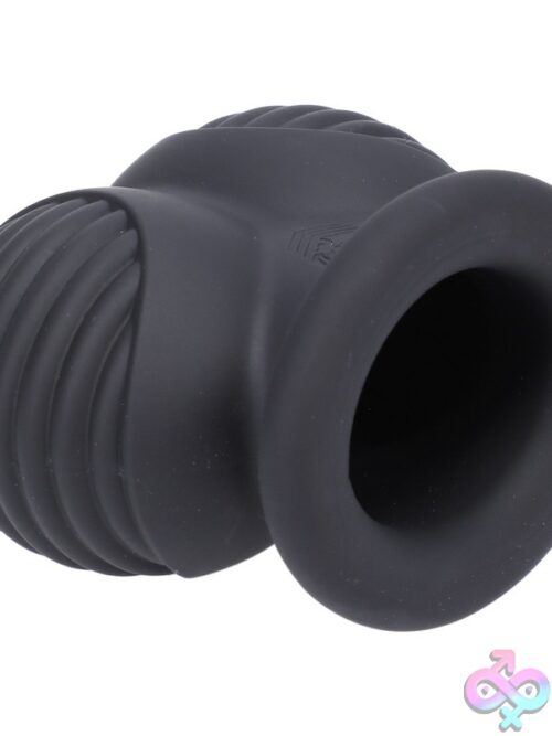 Ball Bunker Silicone Ball Stretcher – Black - Image 3