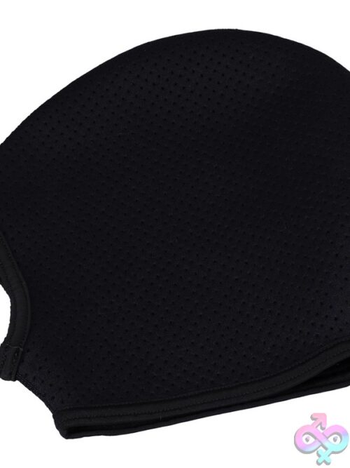 Black Ops Hood – Black Neoprene Perforated Kink Hood - Image 2