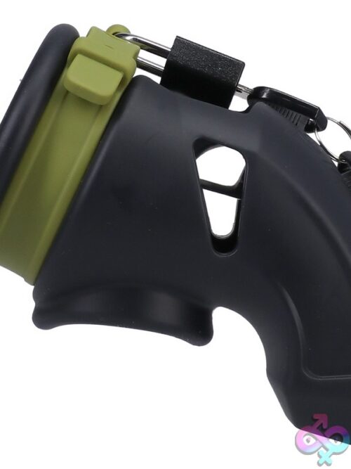 Cumfort Cage Flexible Silicone Chastity Cage In Black - Image 2