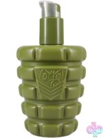 Grunt Load Hybrid Glide 10 oz green bottle by Doc Johnson