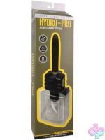 Hydro-Pro anal cleansing system with clear polycarbonate tank and silicone nozzle by Doc Johnson