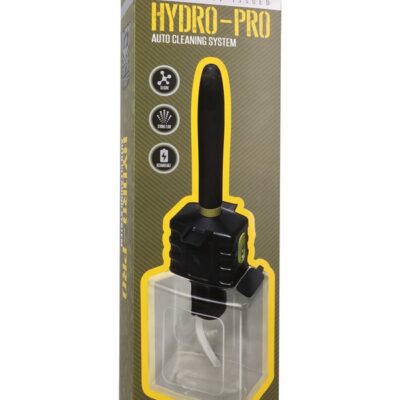 Hydro-Pro anal cleansing system with clear polycarbonate tank and silicone nozzle by Doc Johnson
