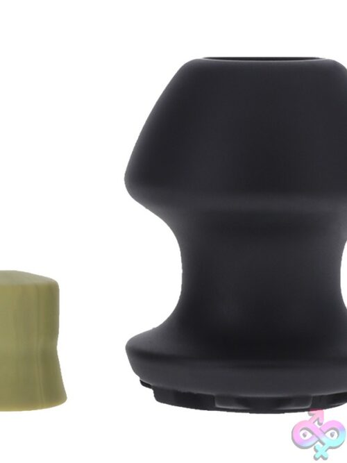 Kum Keeper Silicone Hollow Plug – Small Black - Image 3