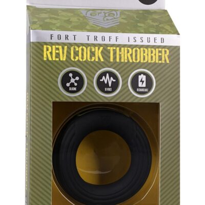 Adjustable dual-motor vibrating cock ring in black by Doc Johnson