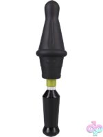 rotating vibrating anal toy Fort Troff Robo Rammer Black by Doc Johnson