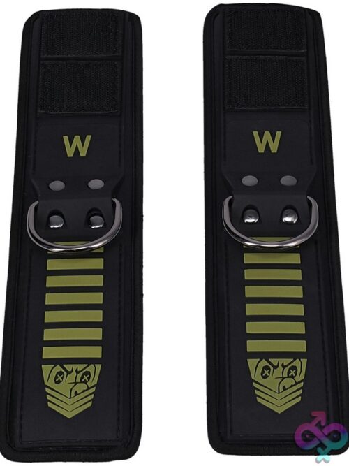 Fort Troff Tactical Wrist Cuffs – Black &Amp; Green - Image 3