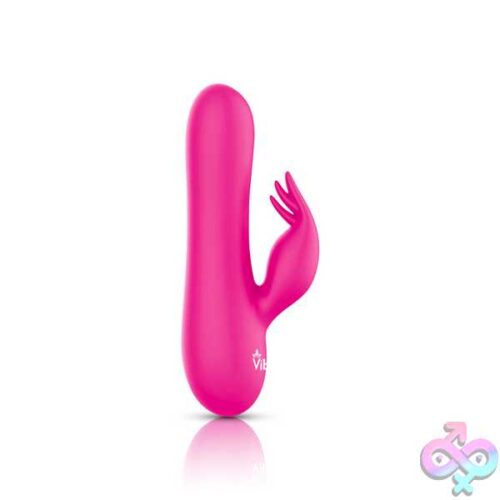 Freyja Mini Triple Ticklers Rabbit Vibe - Hot Pink - Image 4