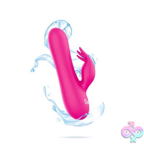 Freyja Mini Triple Ticklers Rabbit Vibe - Hot Pink - Image 5
