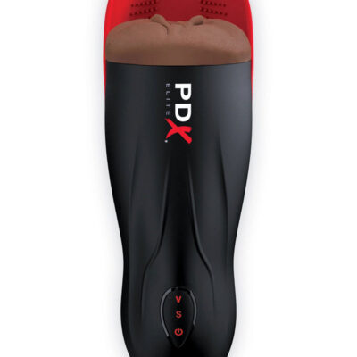 Additional vibrator Fuck-O-Matic 2 with pulsation by PDX Brands automatic masturbator black