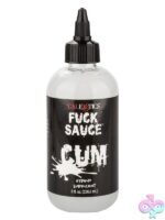 Clear 8 oz silicone-water hybrid personal lubricant bottle by California Exotic Novelties