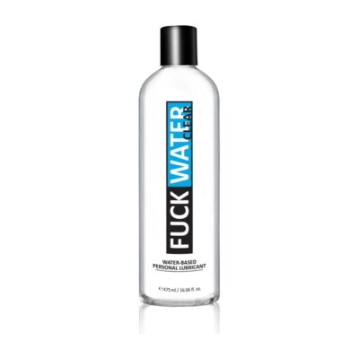 Fuck Water Clear 16oz Water Based Personal Lubricant by Fuck Water