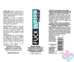 Fuck Water Thick 2oz Clear Water Based Lubricant