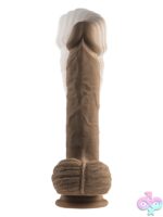 Full Monty Dark Realistic Vibrating Dildo - Image 2