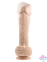 Full Monty Light Realistic Vibrating Dildo with Remote - Image 2