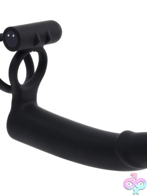 Full Swing Wearable Double Penetration Vibrator In Black - Image 2