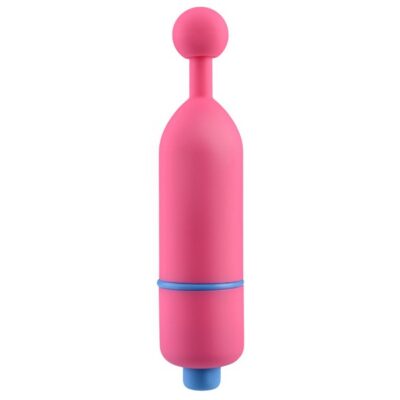 Fun Size Suga Stick compact pink vibrating wand by Rock Candy