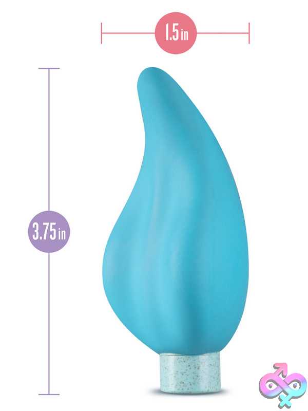 Discreet-Toys-Gaia-Eco-Caress-Aqua-Bl-12922 Gaia Eco Caress - Aqua - Image 1